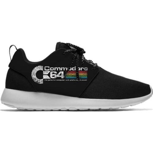 Commodore 64 C64 SID Amiga Computer Fashion Classic Sport Running Shoes Lightweight Breathable 3D Print Men Women Mesh Sneakers