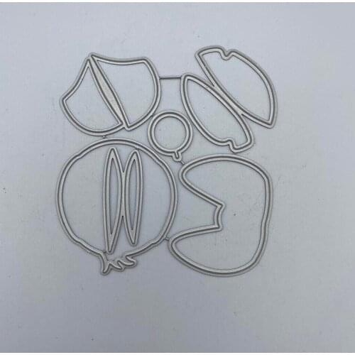 Metal Cutting Dies Alien Scrapbooking Stencil for Album Paper DIY Gift Card Decoration Embossing Dies New 2020