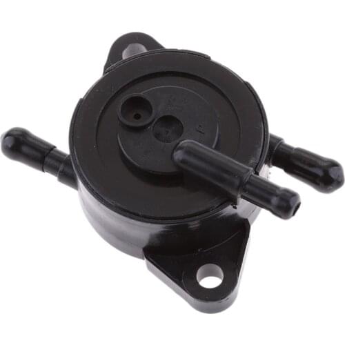 Motorcycle Metal Vacuum Diaphragm Gasoline Fuel Petrol Pump for Kawasaki Black