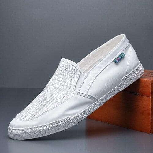 21251 Men Casual Shoes Mens Canvas Shoes for Men Shoes Men Fashion Flats Brand Fashion Mens Driving Shoes Men Sneakers