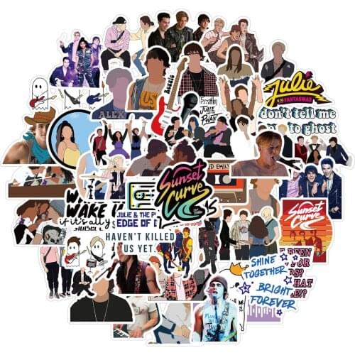 10/50pcs Julie and the Phantoms Classic TV Show Stickers For Refrigerator Car Helmet DIY Gift Box Bicycle Decal Notebook Skate