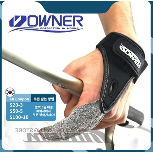 Japans OWNER Single Finger Protector Fishing Gloves Throwing Rod Control Glove Quality Materials Durability