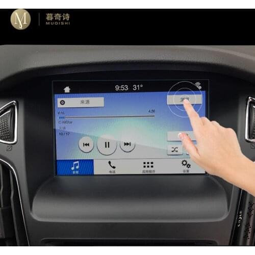 For Ford focus 2017 2018 Car GPS navigation film LCD screen Tempered glass protective film Anti-scratch Film Accessories 8 Inch