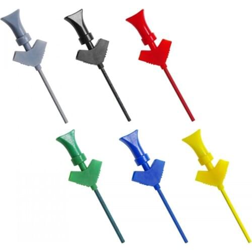 1PCS TC2132 professional gilded belt line mini-aircraft test IC test claw hook test clip Mini Grabber