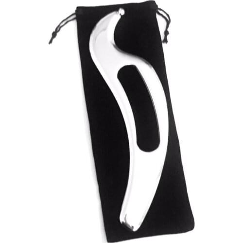 Manual Massage Guasha Board Stainless Steel Scraping Board Body Massage Relaxation Pain Relief Scrapper Plate Home Care Tools