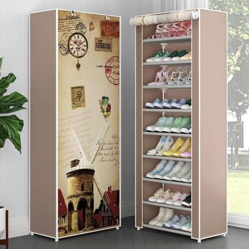 Home Shoe Storage Storage Bag Easy To Install Shoe Cabinet Bracket Save Space Home Furniture