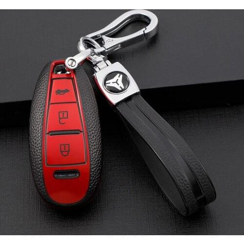 TPU Leather Car Remote Key Cover Case Shell Bag Protector for Suzuki Vitara Swift Ignis Kizashi SX4 Baleno Ertiga Ciaz S-cross