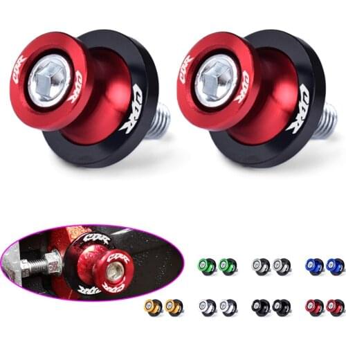 For Honda CBR1000RR 1100XX 125R 250R 300F 300FA 300R 500F Motorcycle Swingarm Spool 8MM Stand Screws CNC Aluminum Accessories