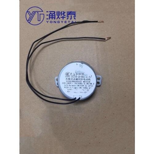 YYT 2PCS Electric fan accessories table fan shaking head TYJ50-8A3 flat mouth synchronous motor FZ10-15BR
