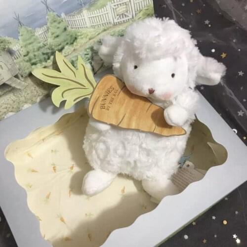 1PC New hot 15cm cute baby Sheep stuffed animals plush toys high-end gifts exquisite packaging childrens birthday gifts boys