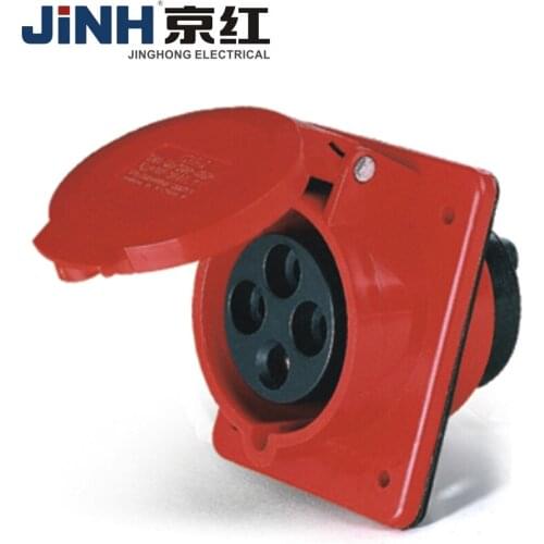 16 Amp 4 Pin Industrial Plug or Socket 380-415V Weatherproof IP44