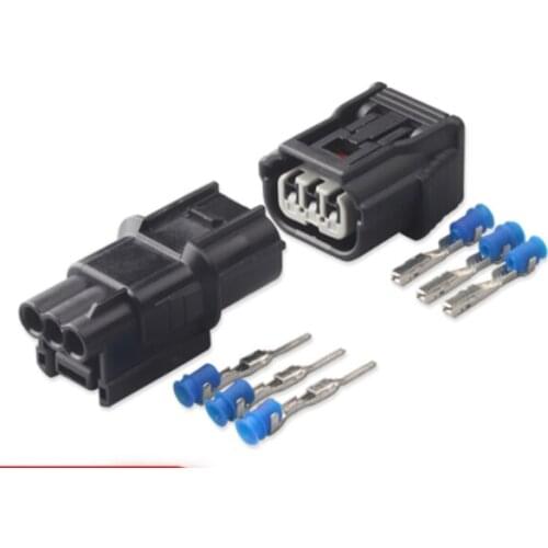 200 sets 3 pin 6188-4775 6189-7037 way male female waterproof connector Air intake pressure sensor plug DJ70310-1-11/21