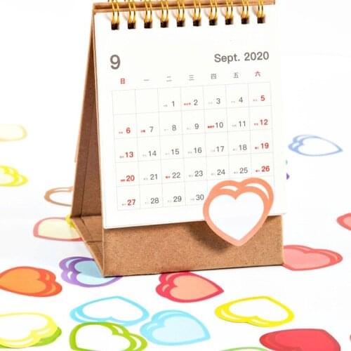 20box Candy Love Boxed Stickers Handbook Album Decoration DIY Stickers Diary Album Stick Lable