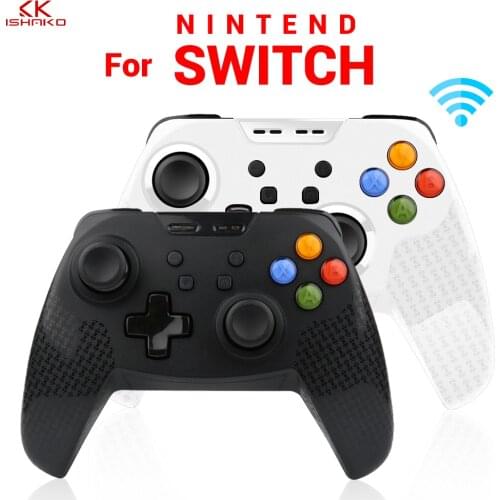 K ISHAKO Bluetooth Gamepad Wireless Pro Game pad Joystick Remote Controller for Nintend Switch Console Gamepads 1pcs or 2pcs