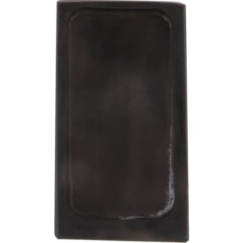 Ink Stone Chinese Calligraphy Rectangle Inkstone Natural Stone Wavy for Artist Kids Adults Painting Drawing Writing Tool