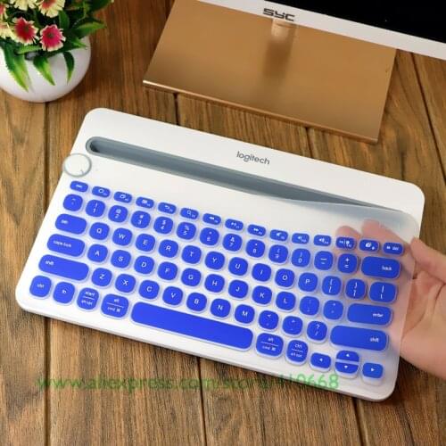 For Logitech k480 Wireless Bluetooth Multi-Device Keyboard K 480 Desktop PC keyboard cover Waterproof dustproof Protector Skin