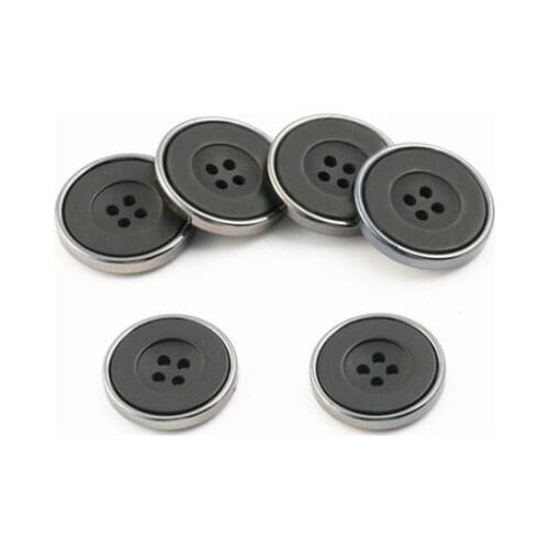 A2 Sewing Resin matte round 18mm buttons for men suit trousers black buttons for women woolen coat buttons