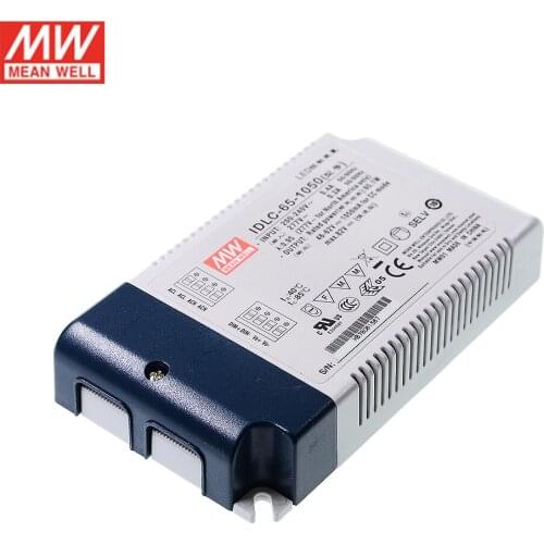 MEAN WELL IDLC-65-1750 65W 27-36V 1750mA Dimming LED Driver Flicker free Constant Current Dimmable LED Power Supply