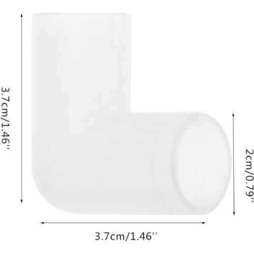 Wholesale 16mm 90°Equal Connector For Aquarium Elbow Tank Water Hose Pipe Tube