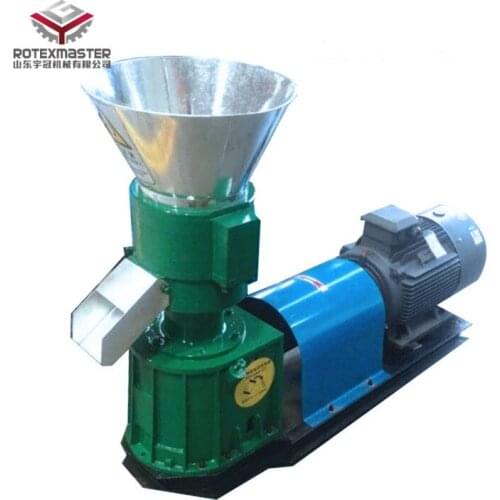 Easy Operation Family Small Scale Farm Use Animal Feed Pellet Machine