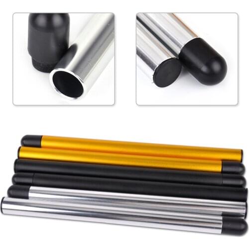 CITALL 2pcs Motorcycle Replacement Handlebars Clip-on 7/8" Fork Tube 22mm Handle Bars Fit for Chopper Dirt Bike Honda Yamaha