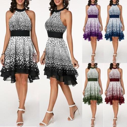 Plus Size Elegant Women Fashion Summer Lady Sleeveless Band Waist Layered Chiffon Female Evening Party Casual Slim A-line Dress