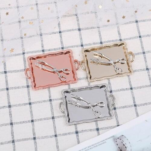 1:12 Mini Tray Bread Clip Model Toys Doll Accessories 1 Set Dollhouse Miniature Accessories