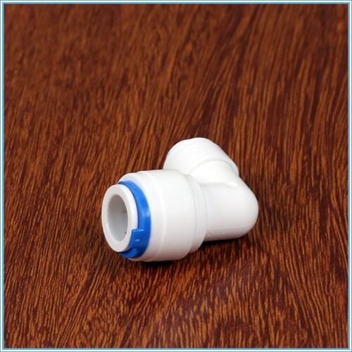 5PCS 1/4" - 3/8" OD Tube PE Pipe Fitting Hose Elbow Quick Connector Aquarium RO Water Filter Reverse Osmosis System