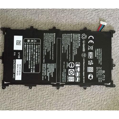 ALLCCX battery Tabel PC battery BL-T13 for LG V700 / G Pad Tablet 10.1" with good quality