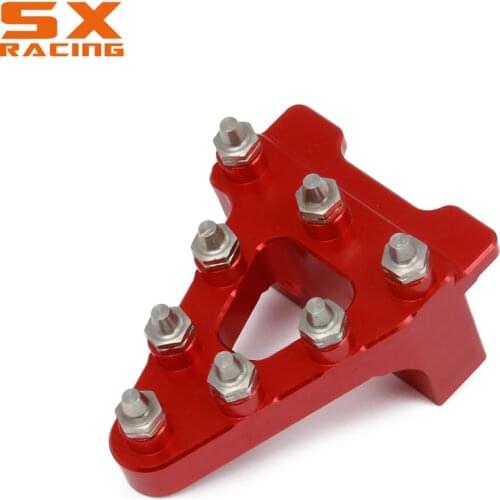 Motorcycle Aluminum Rear Brake Pedal Step Tips For HONDA CRF50 XR50 SSR SDG TAO Coolster 70 90 107 110 125 Dirt Pit Bike