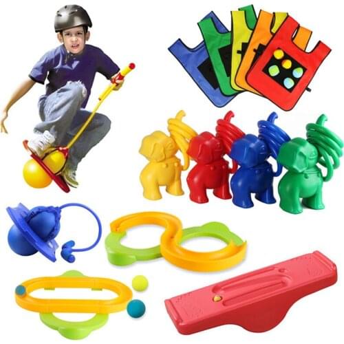Children Sensory Integration Training Educational Toys Balance Board 88 Track Ball Throwing Ring Sticky Target Game Teaching Aid