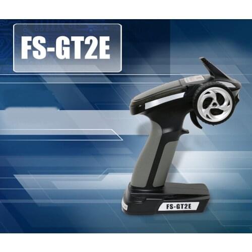 Flysky FS-GT2E AFHDS 2A 2.4g 2CH Radio System Transmitter for RC Car Boat with FS-A3 Receiver