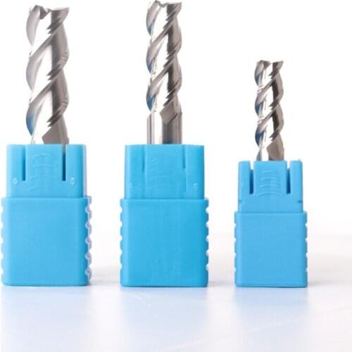 1pc Aluminum Endmill Wood Cutter HRC50 3 Flute Carbide Milling Cutter End Mill For Aluminum Copper Milling Tools 4mm 5mm 6mm 8mm