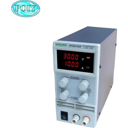 KPS3010DF 110V/220V Adjustable High precision LED display switch DC Power Supply protection function 30V 10A 0.01V 0.001A