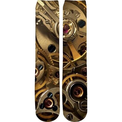 Plstar Cosmos 2019 new style Heavy metal hip hop 3d Print Men Women Funny Rock sock 3D High Socks Men Women high quality