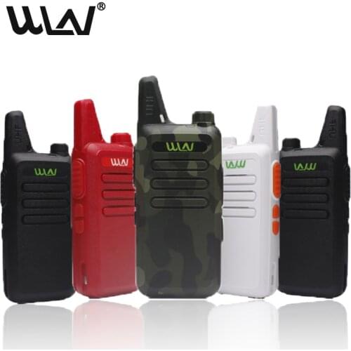 2021 New 2PCS WLN KD-C1 Walkie Talkie 400-470 MHz 5W Power 16 Channel Kaili MINI handheld Transceiver C1 portable Two Way Radio