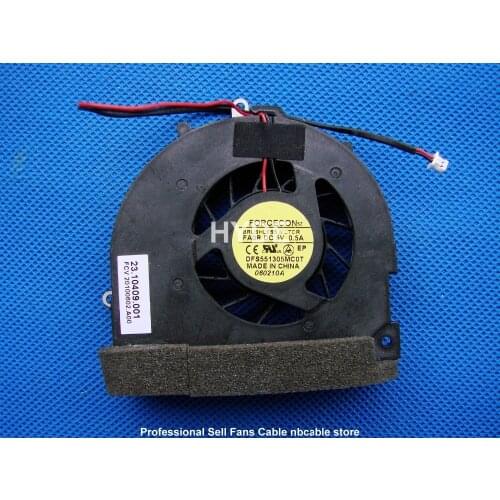 NEW FORCECON DFS551305MC0T FA0R DC5V 0.5A 23.10409.001 CPU COOLING FAN 2PIN