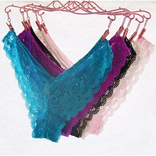 Sexy Thongs Women Lace Panties Underwear Sexy Panties for Women Plus Size Panties Size 8-18