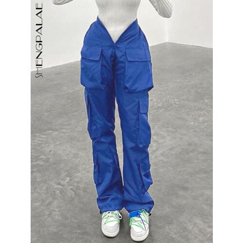 Женские брюки карго Shengpalae China At AliExpress