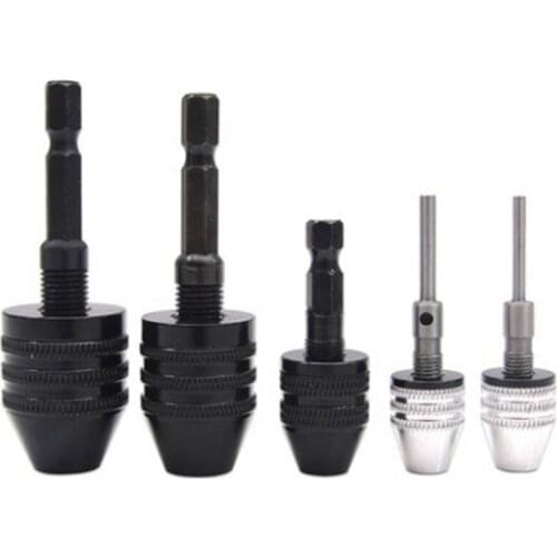 Hex shank three jaw lathe chucks electric grinder quickly drill Chuck round shank2.35mm 3mm