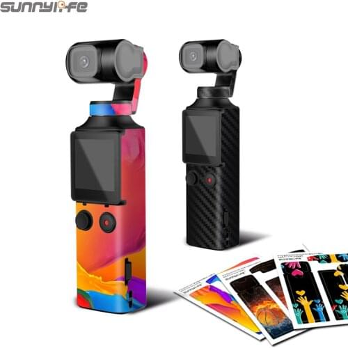 Sunnylife PVC Protective Stickers Film Scratch-proof Decals Skin for FIMI PALM Gimbal Camera Accessories