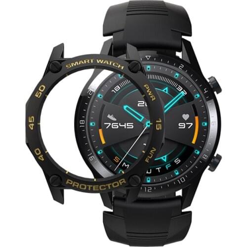 New Protector Watch Case For Huawei GT2 46mm Case Soft TPU Watch Cover Bumper Shockproof Case For GT 2 46mm Shell