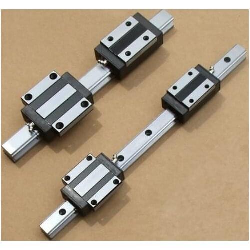 25mm linear guides length 1000mm with two linear blocks TRH25B