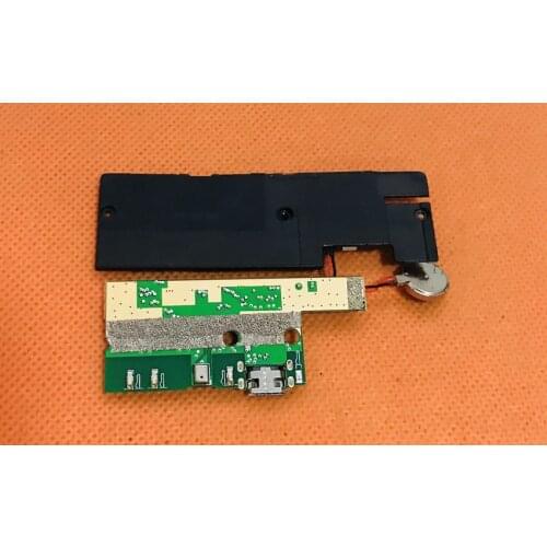 Used Original USB Plug Charge Board+loud speaker For DOOGEE MIX Helio P25 Octa Core 5.5 inch HD Free shipping