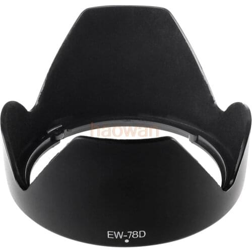 EW-78D EW78D Bayonet Mount Shade Lens Hood for CANON EF 28-200mm 18-200mm f/3.5-5.6 camera