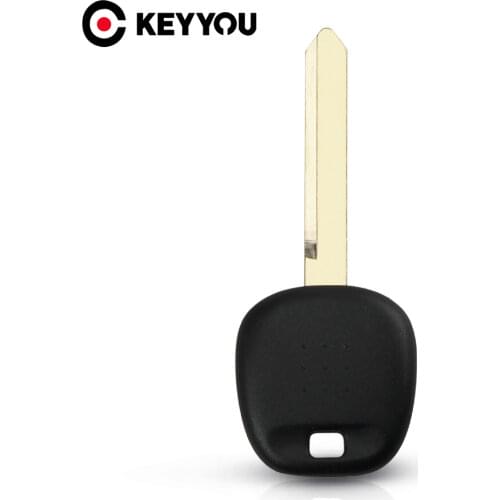 KEYYOU 10X Replacement Key Shell Case For Toyota Corolla Yaris Avensis No Chip Transponder Car Key Cover Remote TOY47 Key Blade