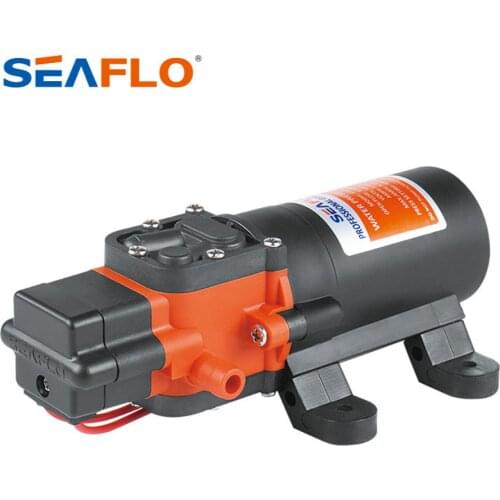 SEAFLO 42 Series Diaphragm Pump 12V/24V 4.0-15LPM 30-60PSI Fresh Water Pump Marine Boat RV