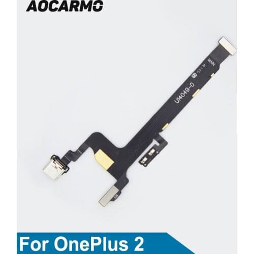 Aocarmo Type-C USB Dock Plug Charging Port Charger Connector Flex Cable For OnePlus 2 Two A2001 Replacement Part
