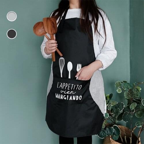 Apron Waterproof PVC Household Kitchen Nordic Style Restaurant Waiter Chef Overalls