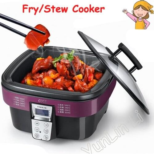 Multi-function Electric Cooker Non-stick Cooking Pot Steam Cooker Stew Cooker Intelligent Fry Cooker AD-G909
